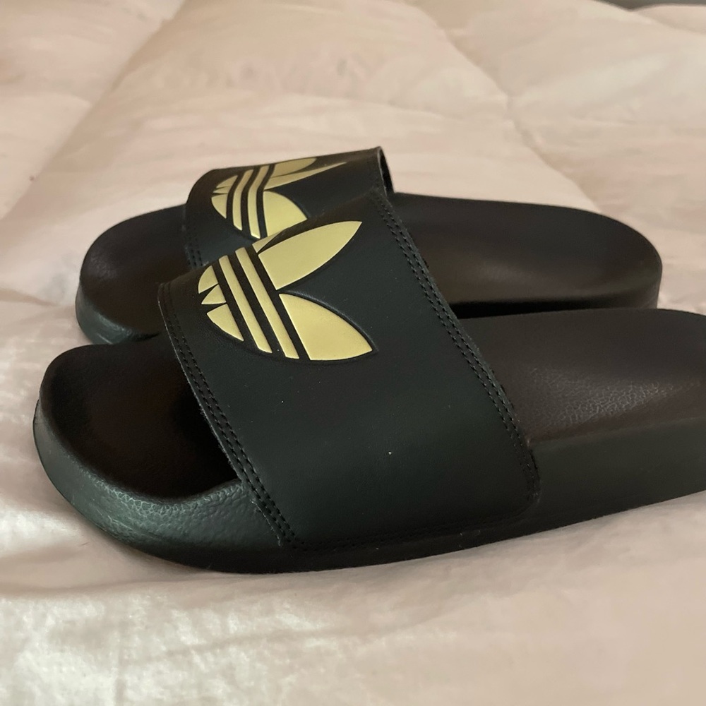 Adidas Adilette Comfort Slide Sandal - Women’s.